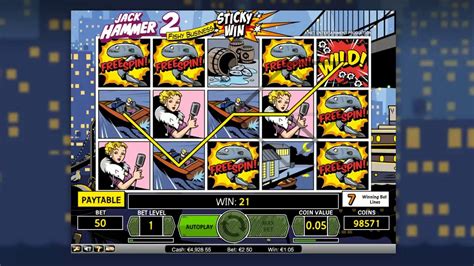Jack Hammer 2  игровой автомат NetEnt
